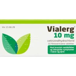 VIALERG 10 MG 10 STK