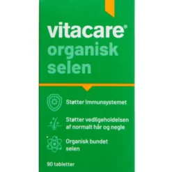 VITACARE ORGANISK SELEN TABLETTER