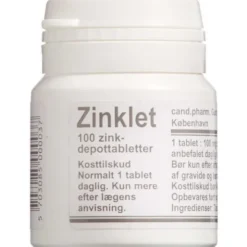 ZINKLET DEPOTTABLETTER