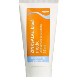 ZINKSALVE BLØD MEDIC 12% (25 ML)