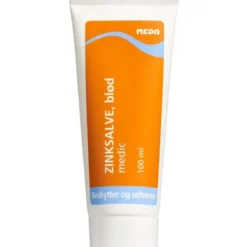 ZINKSALVE BLØD MEDIC 12% (100 ML)