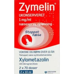 ZYMELIN NÆSESPRAY 2 * 10 ML